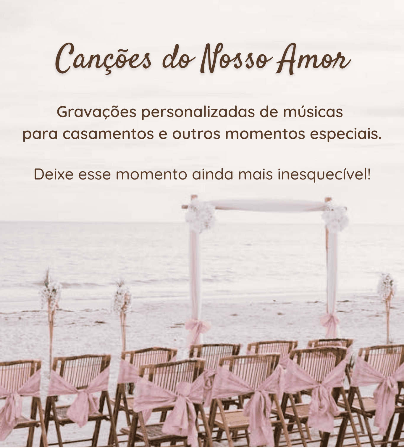 Canções do Nosso Amor