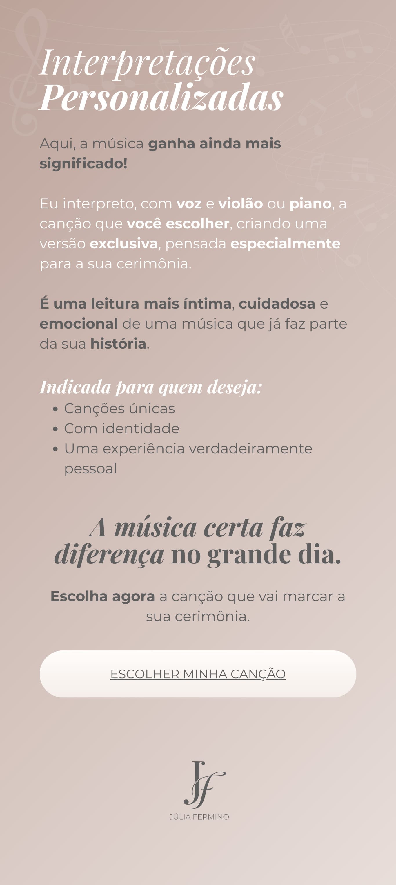 Interpretações personalizadas